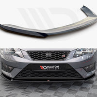 Maxton Design - FRONT SPLITTER V.2 SEAT LEON FR / CUPRA MK3 (2012-2016)