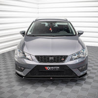 Maxton Design - FRONT SPLITTER V.2 SEAT LEON FR / CUPRA MK3 (2012-2016)