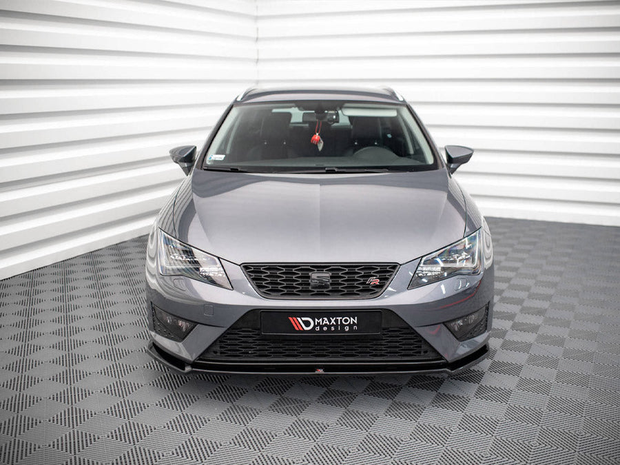Maxton Design - FRONT SPLITTER V.2 SEAT LEON FR / CUPRA MK3 (2012-2016)