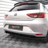 Maxton Design - STREET PRO REAR DIFFUSER SEAT LEON HATCHBACK MK3 (2012-2016)