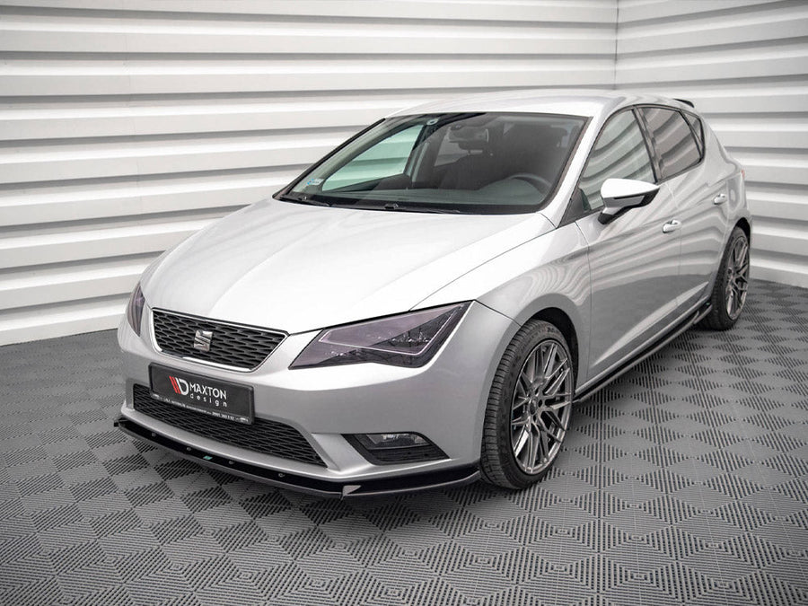 Maxton Design - FRONT SPLITTER V.1 SEAT LEON MK3 (2012-2016)