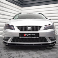 Maxton Design - FRONT SPLITTER V.1 SEAT LEON MK3 (2012-2016)