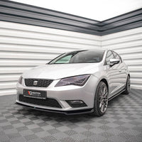 Maxton Design - FRONT SPLITTER V.2 SEAT LEON MK3 (2012-2016)