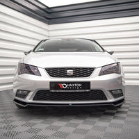 Maxton Design - FRONT SPLITTER V.2 SEAT LEON MK3 (2012-2016)