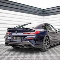 Maxton Design - CENTRAL REAR SPLITTER (VERTICAL BARS) BMW 8 GRAN COUPE M-PACK G16 (2019-)