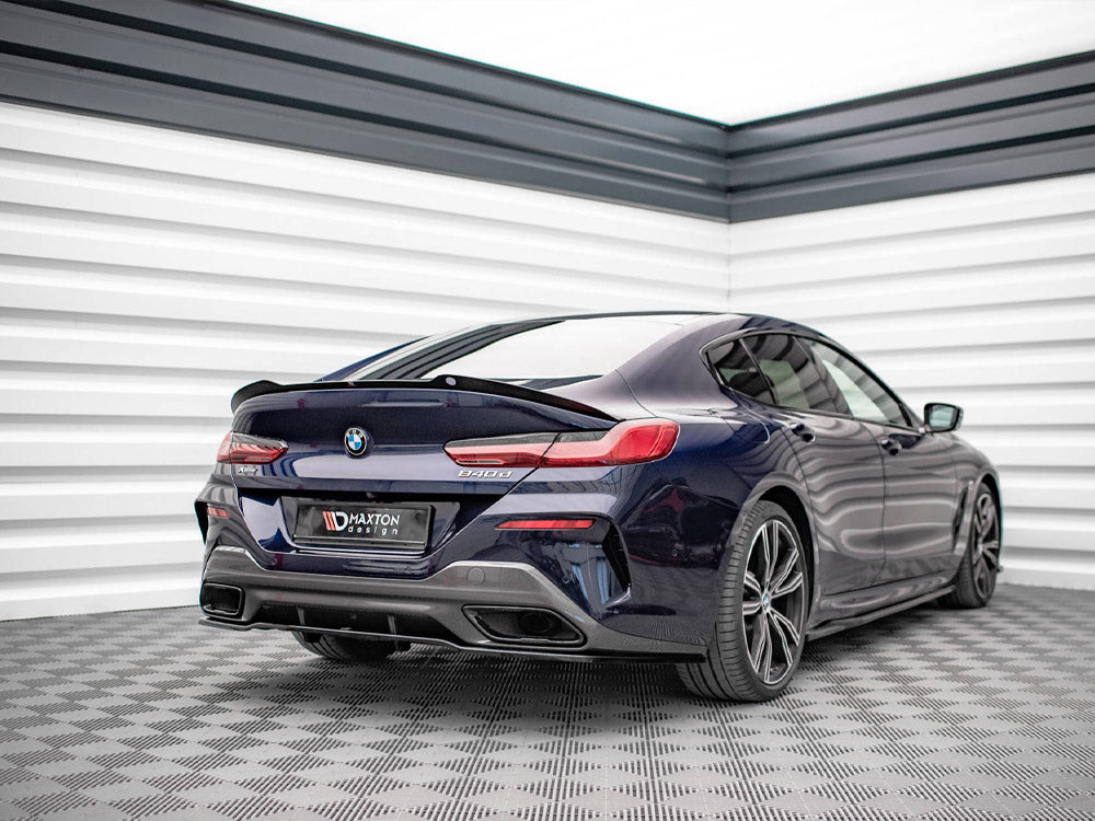 Maxton Design - CENTRAL REAR SPLITTER (VERTICAL BARS) BMW 8 GRAN COUPE M-PACK G16 (2019-)