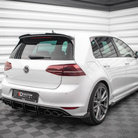 Maxton Design - STREET PRO REAR SIDE SPLITTERS (+FLAPS) VW GOLF R MK7 (2013-2016)