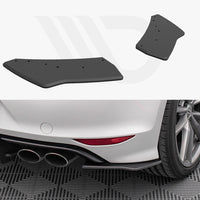 Maxton Design - STREET PRO REAR SIDE SPLITTERS VW GOLF R MK7 (2013-2016)