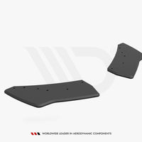 Maxton Design - STREET PRO REAR SIDE SPLITTERS VW GOLF R MK7 (2013-2016)