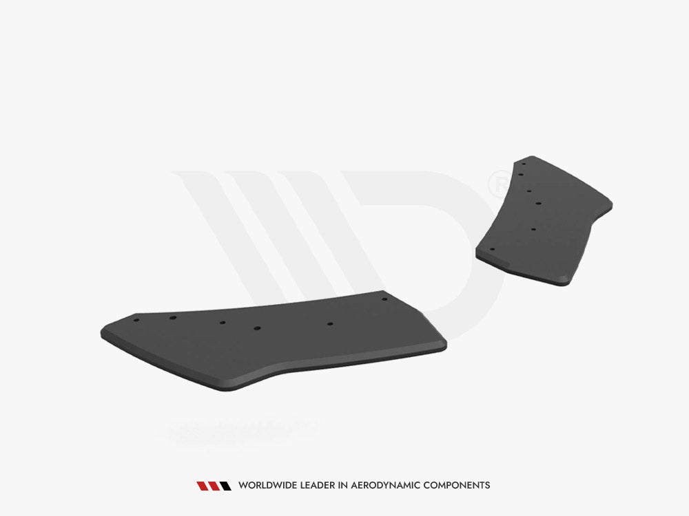 Maxton Design - STREET PRO REAR SIDE SPLITTERS VW GOLF R MK7 (2013-2016)