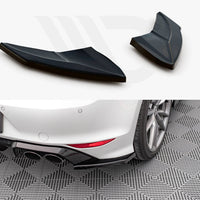 Maxton Design - REAR SIDE SPLITTERS V.4 VW GOLF R MK7 (2013-2016)