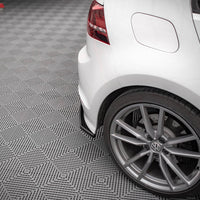 Maxton Design - REAR SIDE SPLITTERS V.3 VW GOLF R MK7 (2013-2016)