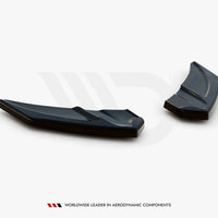 Maxton Design - REAR SIDE SPLITTERS V.3 VW GOLF R MK7 (2013-2016)