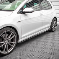 Maxton Design - SIDE SKIRTS DIFFUSERS V.2 VW GOLF R MK7 (2013-2016)