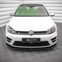 Maxton Design - STREET PRO FRONT SPLITTER V.2 VW GOLF R MK7 (2013-2016)