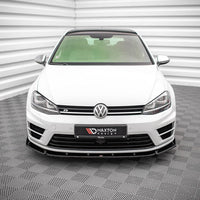 Maxton Design - FRONT SPLITTER V.4 VW GOLF R MK7 (2013-2016)