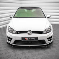 Maxton Design - STREET PRO FRONT SPLITTER V.1 VW GOLF R MK7 (2013-2016)