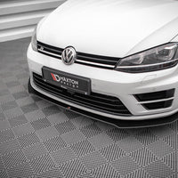 Maxton Design - STREET PRO FRONT SPLITTER V.1 VW GOLF R MK7 (2013-2016)