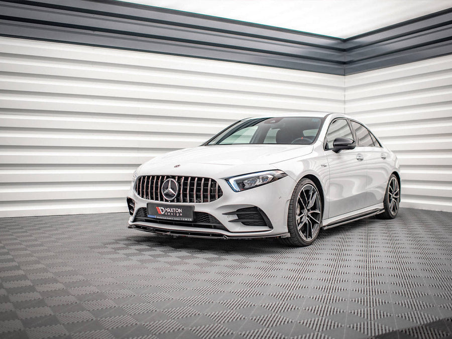 Maxton Design - FRONT SPLITTER V.4 MERCEDES A35 AMG / AMG-LINE W177