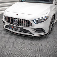 Maxton Design - FRONT SPLITTER V.4 MERCEDES A35 AMG / AMG-LINE W177