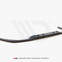 Maxton Design - Rear Splitter (Vertical Bars) V.1 Mercedes A 35 AMG Sedan V177