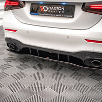 Maxton Design - Rear Splitter (Vertical Bars) V.1 Mercedes A 35 AMG Sedan V177