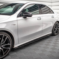 Maxton Design - SIDE SKIRTS DIFFUSERS V.2 MERCEDES A35 AMG / AMG-LINE W177