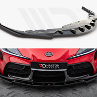 Maxton Design - FRONT SPLITTER V.4 TOYOTA SUPRA MK5 (2019-)