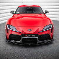 Maxton Design - FRONT SPLITTER V.4 TOYOTA SUPRA MK5 (2019-)