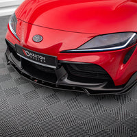 Maxton Design - FRONT SPLITTER V.4 TOYOTA SUPRA MK5 (2019-)