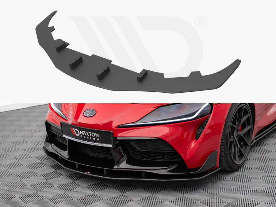 Maxton Design - STREET PRO FRONT SPLITTER TOYOTA SUPRA MK5 (2019-)