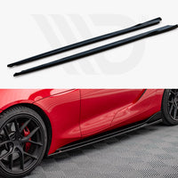Maxton Design - SIDE SKIRTS DIFFUSERS V.3 TOYOTA SUPRA MK5 (2019-)