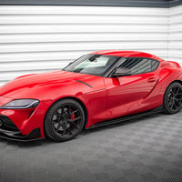 Maxton Design - STREET PRO SIDE SKIRTS DIFFUSERS TOYOTA SUPRA MK5 (2019-)