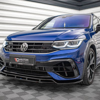 Maxton Design - FRONT SPLITTER V.1 VW TIGUAN R MK2 FACELIFT (2020-)