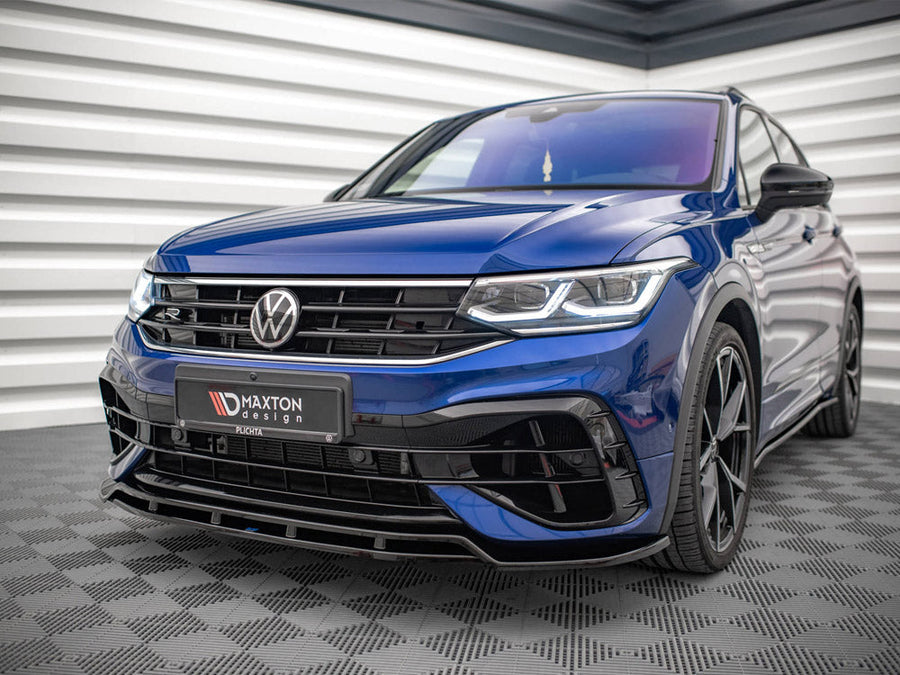 Maxton Design - FRONT SPLITTER V.1 VW TIGUAN R MK2 FACELIFT (2020-)