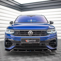 Maxton Design - Front Splitter V.2 VW Tiguan R / R-line MK2 Facelift (2020-)