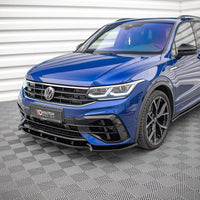 Maxton Design - Front Splitter V.2 VW Tiguan R / R-line MK2 Facelift (2020-)