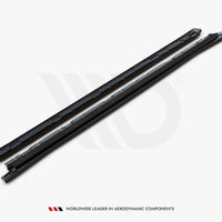 Maxton Design - Side Skirts Diffusers VW Tiguan R / R-line MK2 Facelift