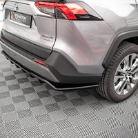 Maxton Design - CENTRAL REAR SPLITTER (VERTICAL BARS) TOYOTA RAV4 MK5 (2019-)