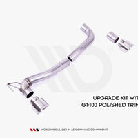 Milltek Replacement Exhaust Tips for MK8 Fiesta ST 