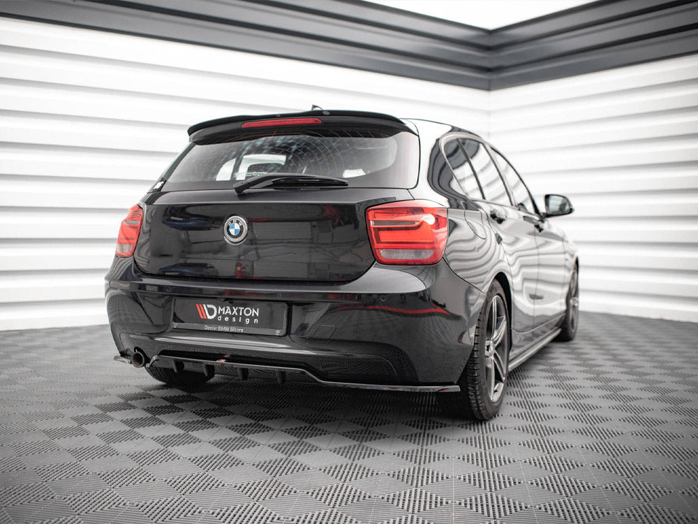 Maxton Design - CENTRAL REAR SPLITTER (VERTICAL BARS) BMW 1 F20 (2011-2015)