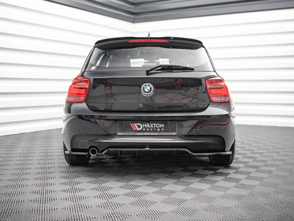 Maxton Design - CENTRAL REAR SPLITTER (VERTICAL BARS) BMW 1 F20 (2011-2015)