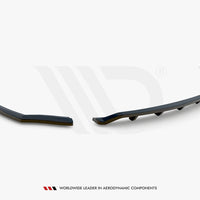 Maxton Design - CENTRAL REAR SPLITTER (VERTICAL BARS) BMW 1 F20 (2011-2015)