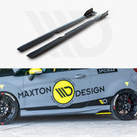 Maxton Design - SIDE SKIRTS DIFFUSERS FORD FIESTA MK7.5 ST (2013-2017)