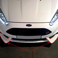Maxton Design - Front Bumper Spoiler for Ford Fiesta MK7 ST