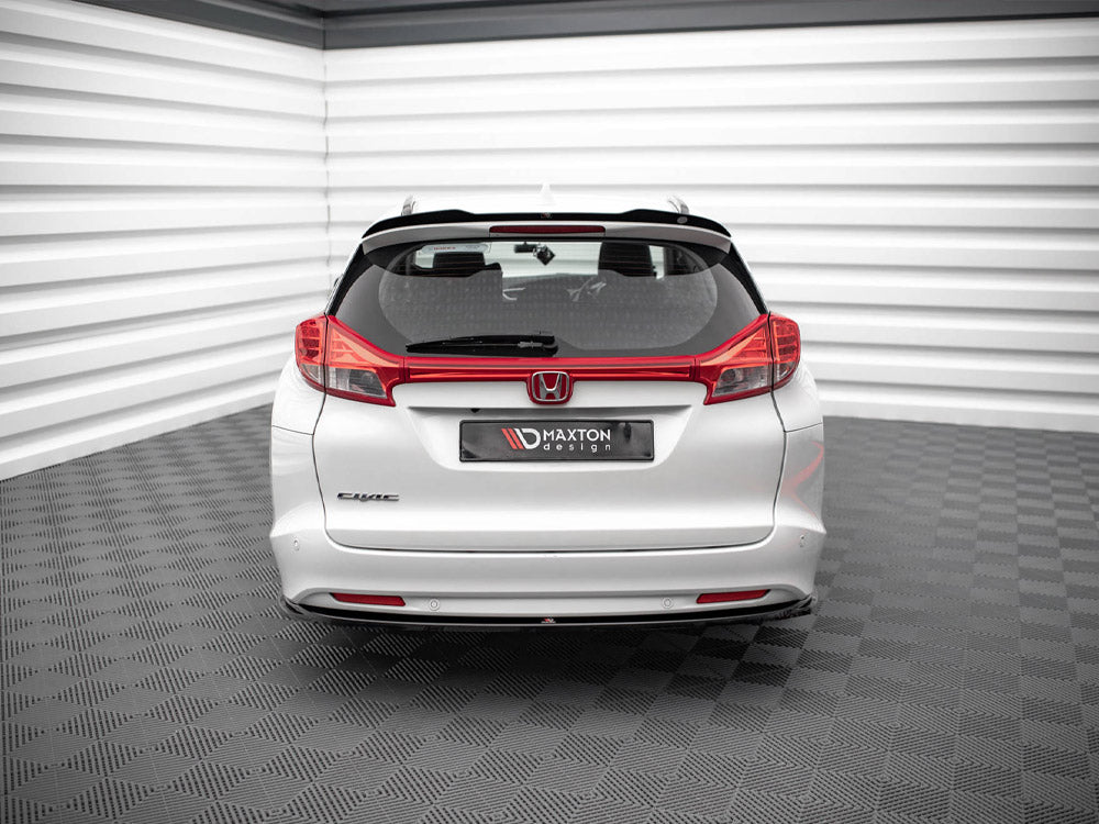 Maxton Design - CENTRAL REAR SPLITTER HONDA CIVIC TOURER MK9 (2011-2014)
