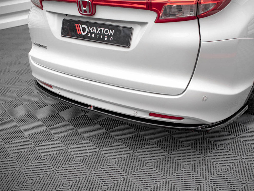 Maxton Design - CENTRAL REAR SPLITTER HONDA CIVIC TOURER MK9 (2011-2014)