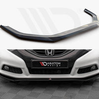 Maxton Design - FRONT SPLITTER V.1 HONDA CIVIC MK9 (2011-2014)