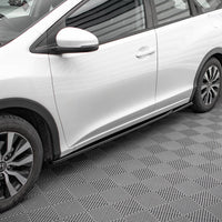 Maxton Design - SIDE SKIRTS DIFFUSERS HONDA CIVIC MK9 (2011-2014)