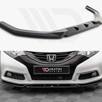 Maxton Design - FRONT SPLITTER V.2 HONDA CIVIC MK9 (2011-2014)